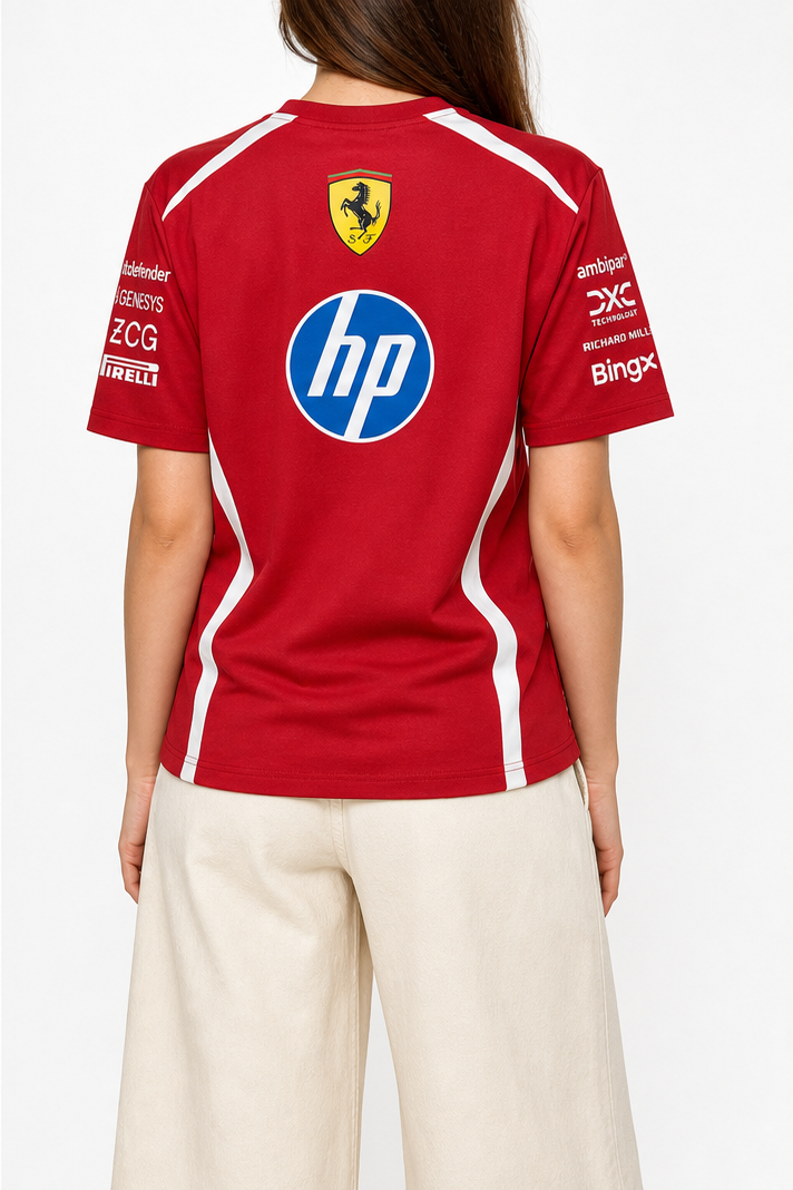 Scuderia Ferrari Hp Relaxed-Fit Red