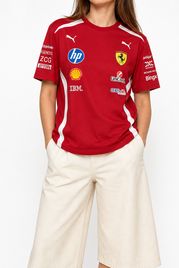 Scuderia Ferrari Hp Relaxed-Fit Red