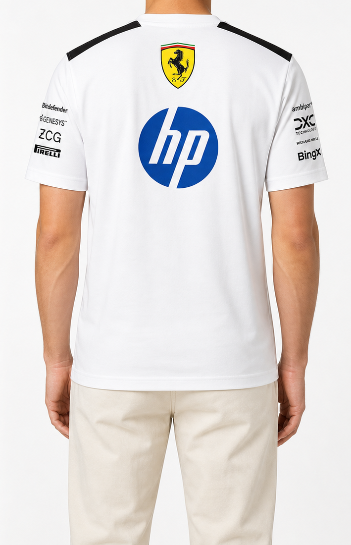 Scuderia Ferrari Hp Relaxed-Fit White
