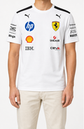 Scuderia Ferrari Hp Relaxed-Fit White