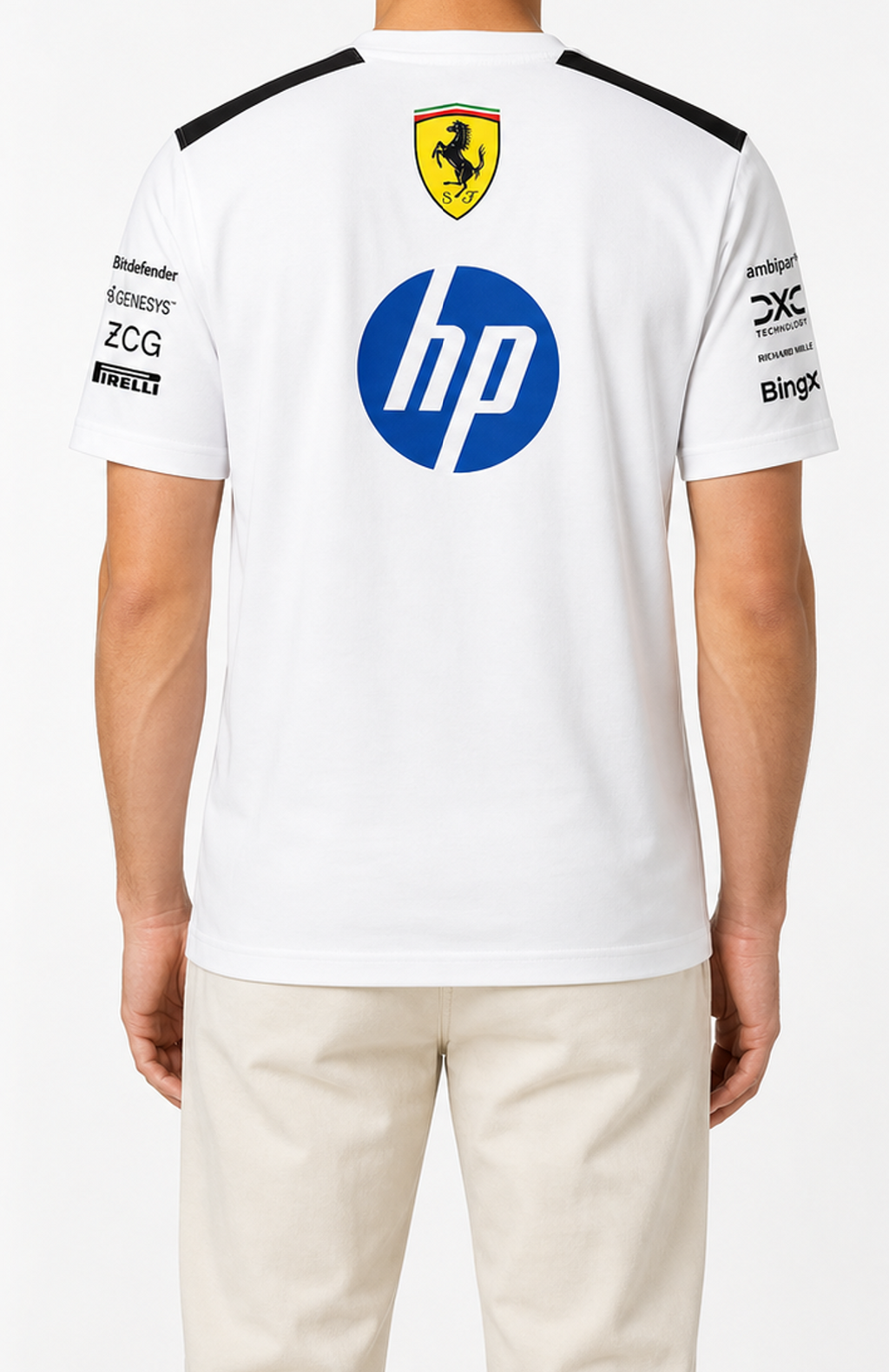 Scuderia Ferrari Hp Relaxed-Fit White