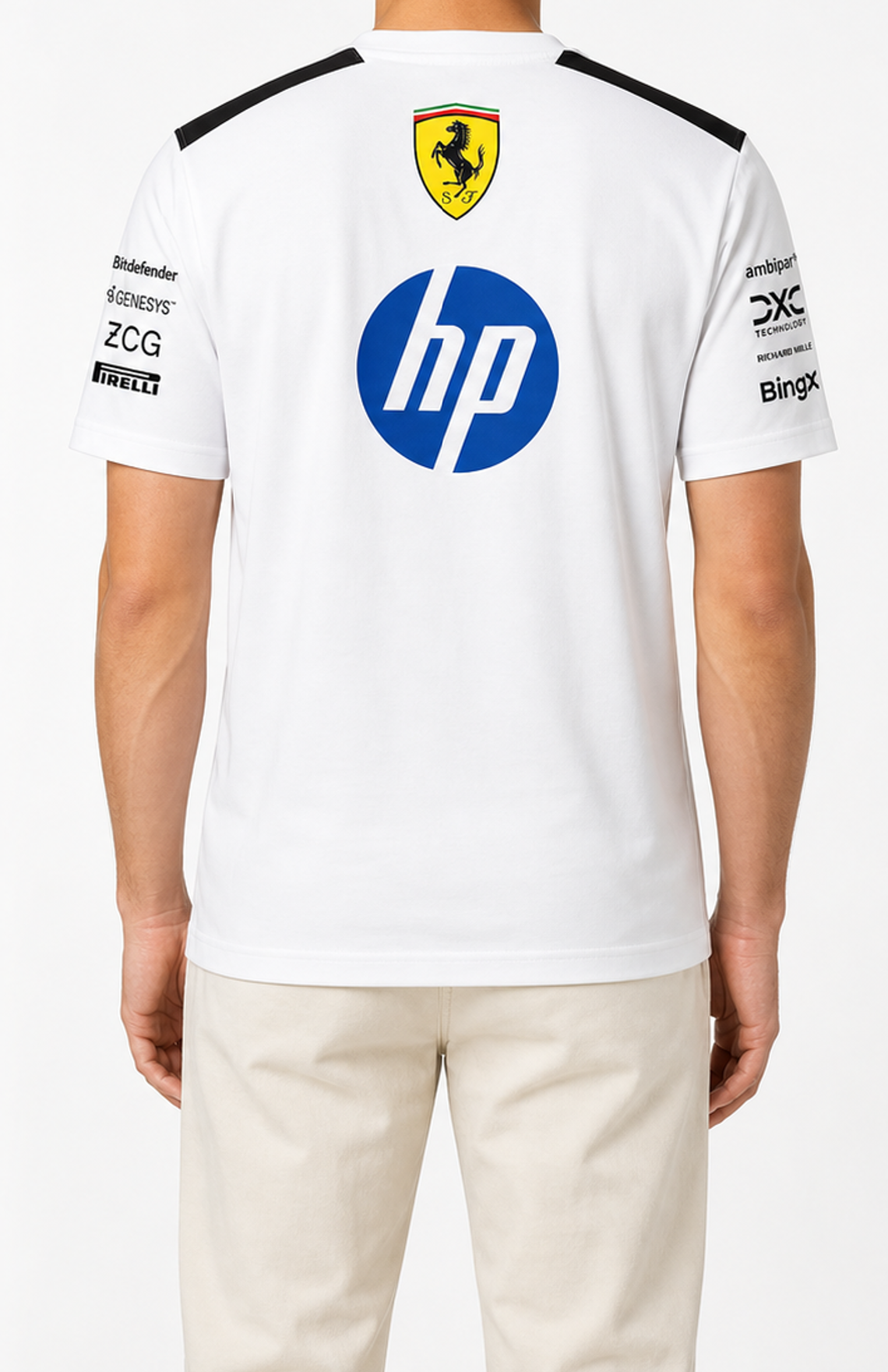 Scuderia Ferrari Hp Relaxed-Fit White