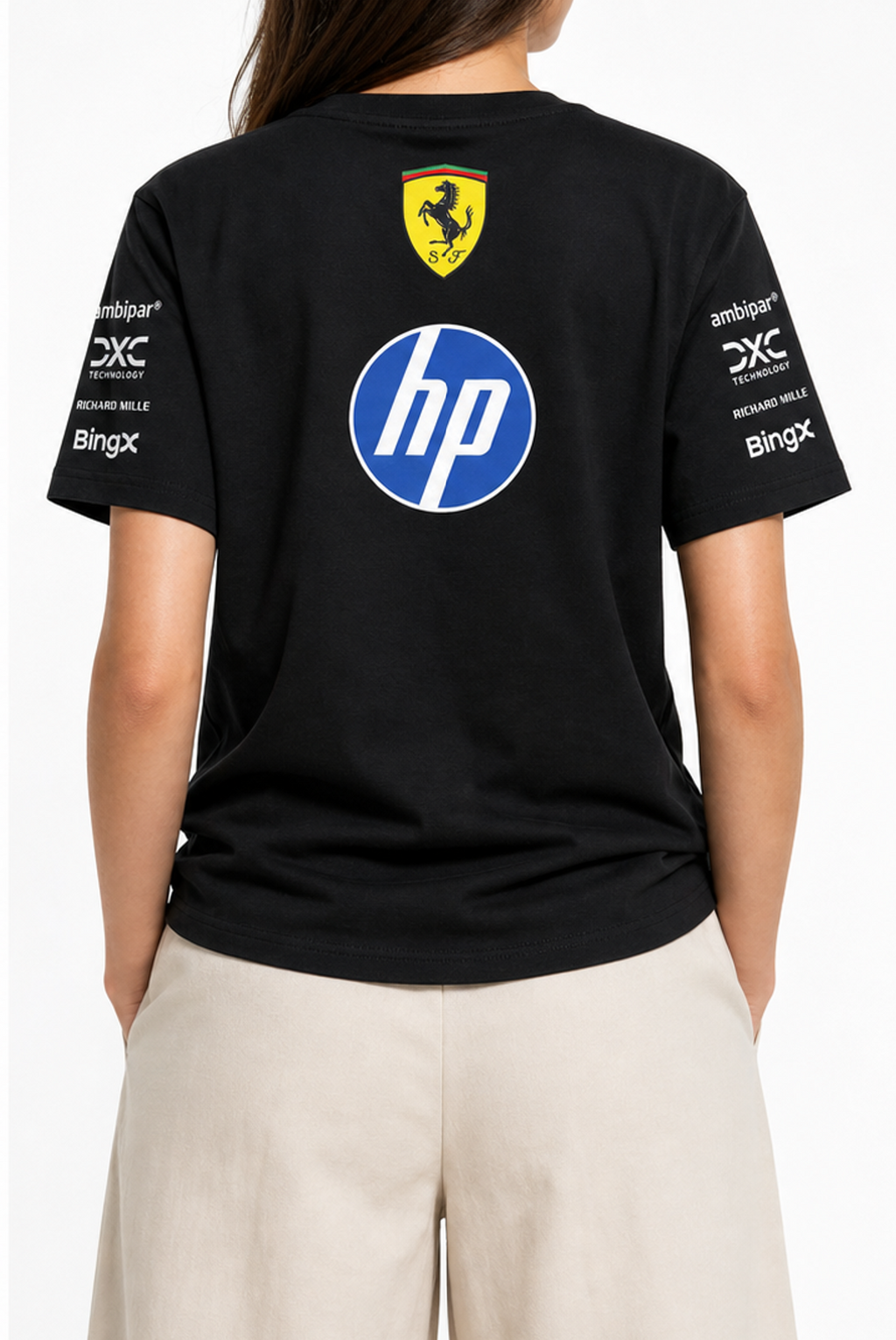 Scuderia Ferrari Hp Relaxed-Fit Black