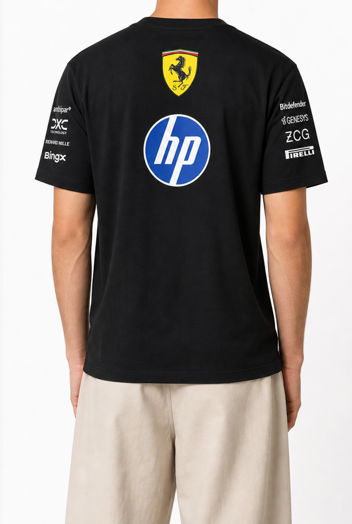 Scuderia Ferrari Hp Relaxed-Fit Black