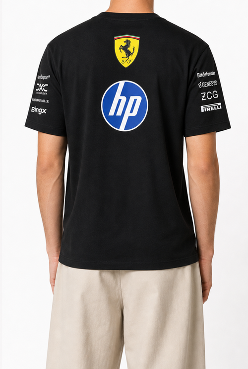 Scuderia Ferrari Hp Relaxed-Fit Black