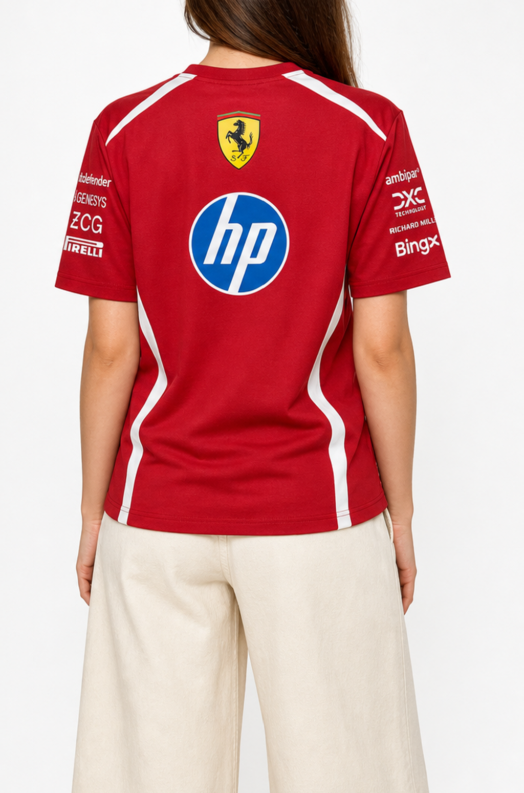 Scuderia Ferrari Hp Relaxed-Fit Red