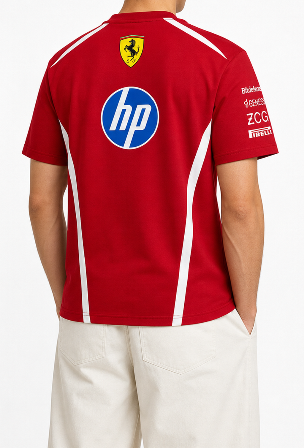 Scuderia Ferrari Hp Relaxed-Fit Red