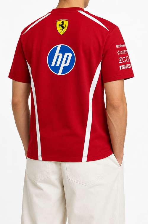 Scuderia Ferrari Hp Relaxed-Fit Red