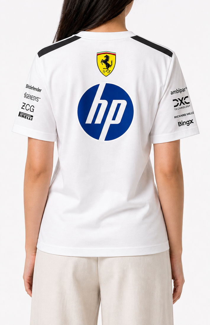 Scuderia Ferrari Hp Relaxed-Fit White
